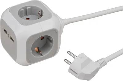 Produktbild von Brennenstuhl USB-Charger 4-fach Steckdosenwürfel