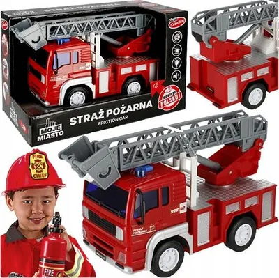 Produktbild von Feuerwehr LKW mit Licht & Sound für Kinder