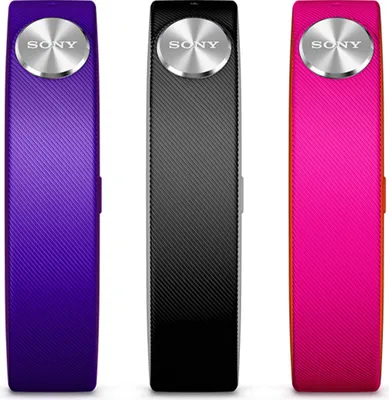 Obrázek produktu pro Sony SWR110 Pack náramek na zápěstí pro náramek Smartband SWR10 velikost S fialová černá růžová