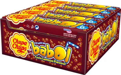 Obrázok produktu pre Chupa Chups Big Babol Cola Lemon 20 x 27,6 g