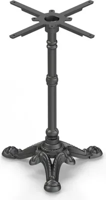 Image de Pied de table en FONTE Noir pour Exterieur