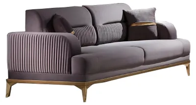 Produktbild von Sofagarnitur 3+3+1+1 Sitzer Set Design Sofa Luxus Wohnzimmer Modern Luxus 4tlg