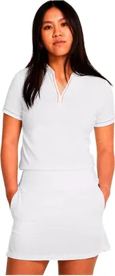 Produktbild von Under Armour Golf Playoff 3.0 Novelty Kurzarm-poloshirt Für Damen Weiß XS Weiß XS