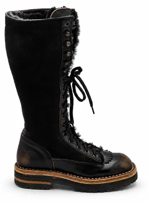 Produktbild von MOMA 81304D-VADO Varsavia Barone_d Damenstiefel aus schwarzem Leder