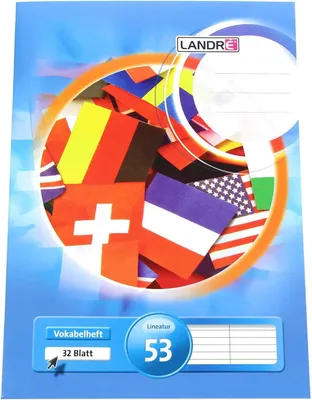 Produktbild von Herlitz Vokabelheft A4/32 Lin.53