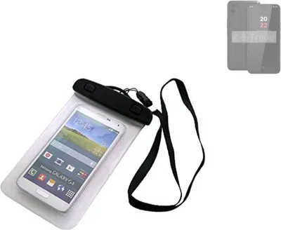 Produktbild von K-S-Trade Schutz Hülle Handy Hülle Kompatibel mit Volla Phone 22 Beach Bag wasserdicht 16cm x 10cm Schutzhülle Staub Sand Flachwasser Beachbag Case