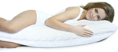 Productafbeelding van Relaxatiekussen - 45x120 cm - Wit