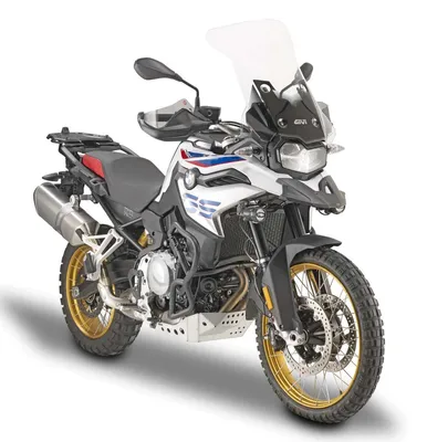 Zdjęcie produktu dla Szyba przednia Givi D5127STG przezroczysta 485 mm x 490 mm z ABE do BMW F850GS (18>22) i F750GS (18>22)