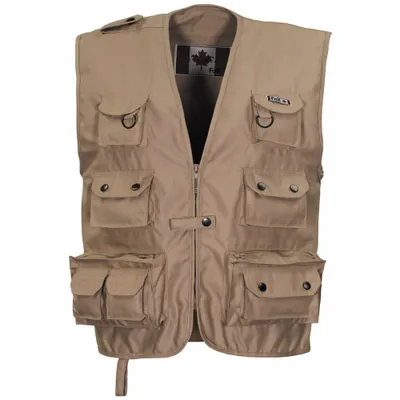 Produktbild von MFH Outdoor Weste schwere Ausführung khaki Gr.M