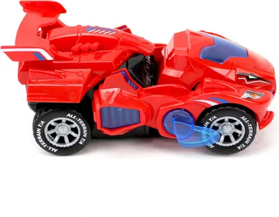 Obrázek produktu pro Transformující se dinosauří auto, deformace, elektrická hračka, univerzální kolo, automatická transformace, robotické vozidlo se světly, zvuky, vánoční dárek pro děti