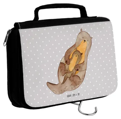 Produktbild von Kulturbeutel mit Otterkind - Geschenkidee, Kosmetikbeutel, Aufbewahrungstasche