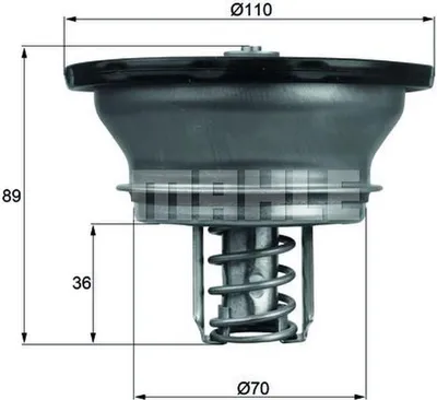 Image de Thermostat de refroidissement MAHLE pour RENAULT VOLVO RENAULT TRUCKS