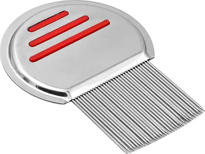 Produktbild von 3PCS Edelstahl Drahnadelkämme Flohkamm für Haustiere - Entfernt Läuse und Flöhe, geeignet für alle Haartypen
