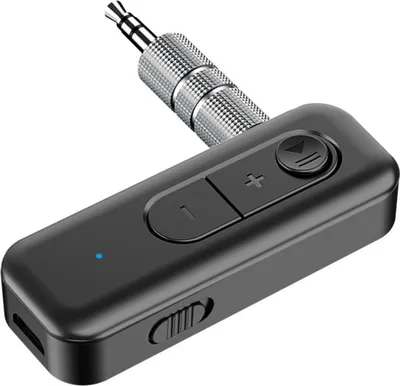 Zdjęcie produktu dla Adapter nadajnik/odbiornik 2 w 1 USB AUX BT 5.3 – przenośny bezprzewodowy odbiornik audio do słuchawek – zestaw głośnomówiący
