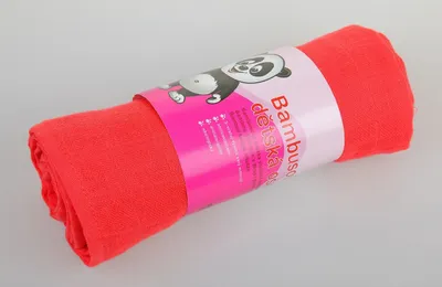 Productafbeelding van Ttomi Bamboe Babybadlaken, roze, 1 stuk