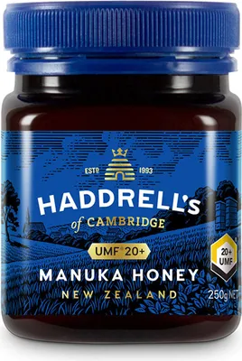 Produktbild von Haddrell's Manuka Honig MGO 800+ (UMF 20+) 250g
