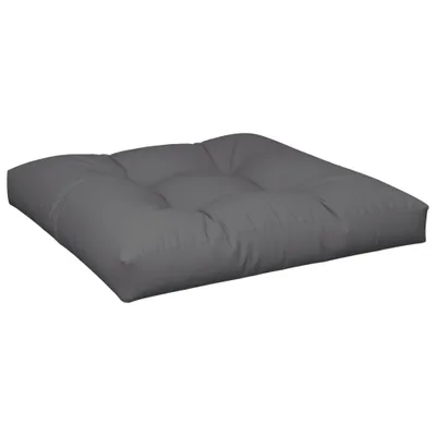 Image de vidaXL Coussin pour palette Anthracite 70x70x12 cm Tissu