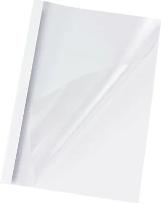Produktbild von 10x Thermobindemappen A4  3mm für 30 Blatt weiß