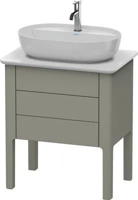 Produktbild von Duravit Duravit Waschtischunterbau LUV 743x688x450mm steingr sdm