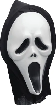 Produktbild von Party x People 64123 Scream Maske für Erwachsene 100% Polyester, 38 cm x 15 cm