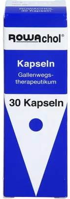 Obrázek produktu pro ROWAchol kapsle Žlučové cesty terapeutické, 30 kapslí