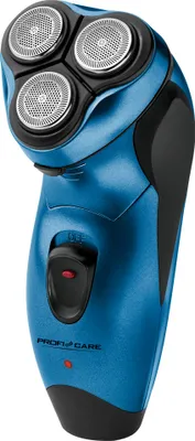 Immagine prodotto di Rasoio da uomo ProfiCare PC-HR 3053, sistema di rasatura triplo con testine flessibili, custodia soft touch, blu