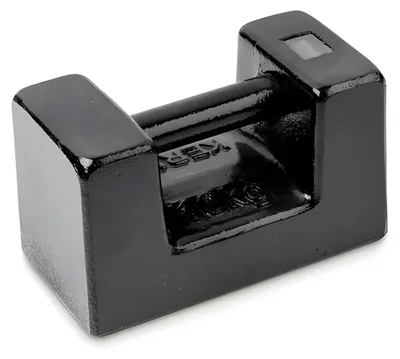 Productafbeelding van 346-87 blokgewicht - gietijzer, gelakt, 10 kg
