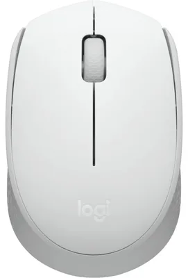 Produktbild von Logitech M171 - Maus - rechts- und linkshändig - optisch - 3 Tasten - kabellos - 2.4 GHz - kabelloser Empfänger (USB) - Off-White