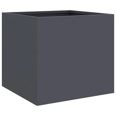 Immagine prodotto di vidaXL Fioriera antracite 32x30x29 cm in acciaio