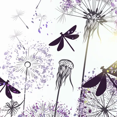 Produktbild von Fototapete 2520N-82 Digitaldruck Blumen Floral 1.5 x 2.7 m Erismann Zooom Violett