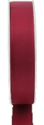 Produktbild von Schmuckband WIARA, dunkelrot, 50m, 25mm - Polyester Dekoband