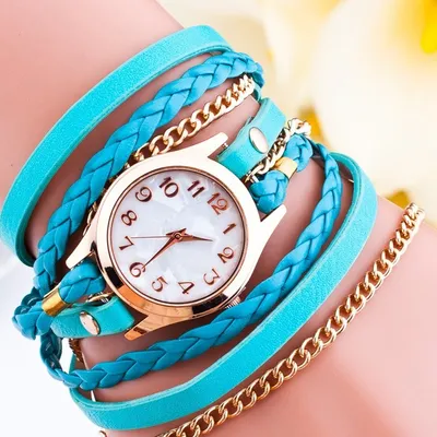 Image de Montre TH-11543 Turquoise pour Femme - Élégance Moderne KP11543