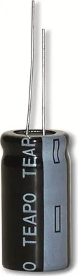 Image de TEAPO Condensateur électrolytique en aluminium 100µF, 63V, radial, RM 5, KSH107M063S1A5H12K
