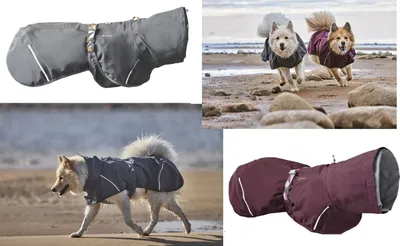 Produktbild von Hurtta Mudventure Coat ECO Regenjacke, Farbe:grau, Größe:35