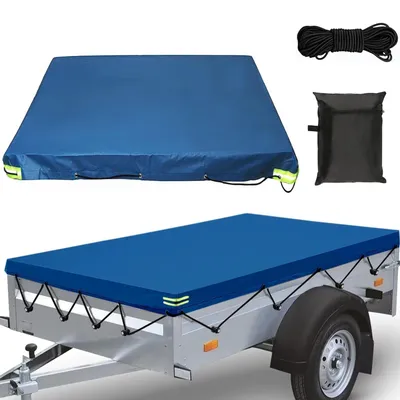 Obrázek produktu pro Voděodolný přívěsný stan o rozměrech 207 x 114 cm s reflexními pruhy