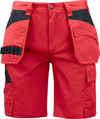 Produktbild von Arbeits-Shorts 5535 mit Holster- und Zollstocktasche, 245 g/m²