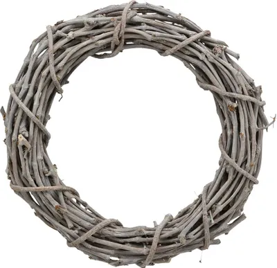 Immagine prodotto di Ghirlande per porte in rattan grigio avvolte di varie dimensioni