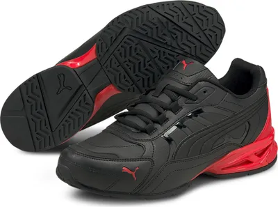 Produktbild von Puma Respin SL Sneaker Erwachsene schwarz rot Gr 43