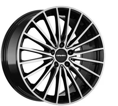 Produktbild von 18 Zoll Alufelge 8Jx18 ET45 5x112 Black Polish – CA24 – Neu