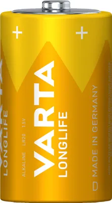Produktbild von Varta Batterie Alkaline, Mono, D, LR20, 1,5V Longlife, Bulk (1-Pack)