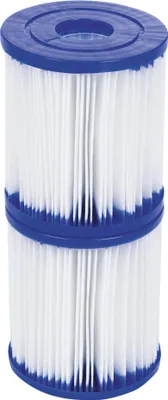 Produktbild von Bestway Filterkartuschen Gr.I Ø 8 cm  x  H 9,0 cm 2er Set, 58093