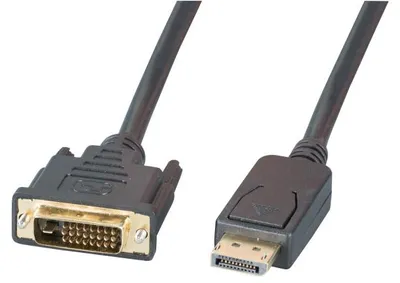 Zdjęcie produktu dla EFB Elektronik K5564SW.3V2, 3 m, DisplayPort, DVI-I, Męska, Męska, Prosty
