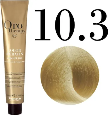 Produktbild von Fanola Oro Therapy Color Keratin 100 ml