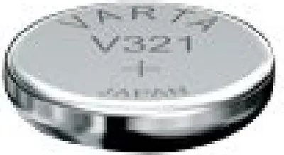 Produktbild von Varta Batterie Silver Oxide Knopfzelle 321 Retail (10-Pack) 00321 101 111