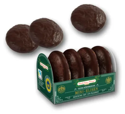 Obrázek produktu pro Haeberlein Mini Elisen perník v čokoládě 50g