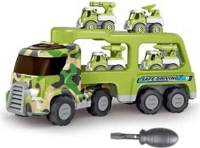 Produktbild von Bavytoy Set von Militärautos mit Schraubenzieher