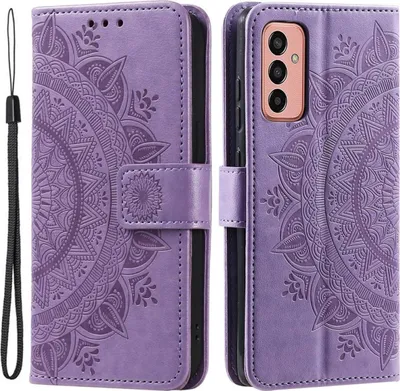 Produktbild von Hülle für Samsung Galaxy A14 4G/5G Handyhülle Flip Case Cover Tasche Mandala