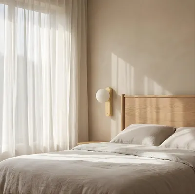 Produktbild von LedsC4 - Aplique de Pared con USB, Iluminación LED Interior, Oro Mate, Eficiencia Energética, Diseño Moderno, Versátil para Proyectos Residenciales y Comerciales