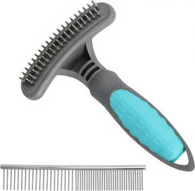 Obrázok produktu pre Kefa na zvieratá, pre psov a mačky, odstraňovač podsady, pre dlhosrstých domácich miláčikov