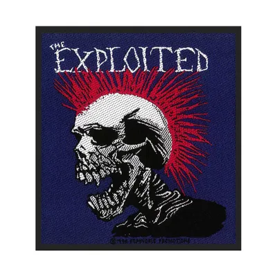 Produktbild von The Exploited Mohican Aufnäher zum Aufnähen